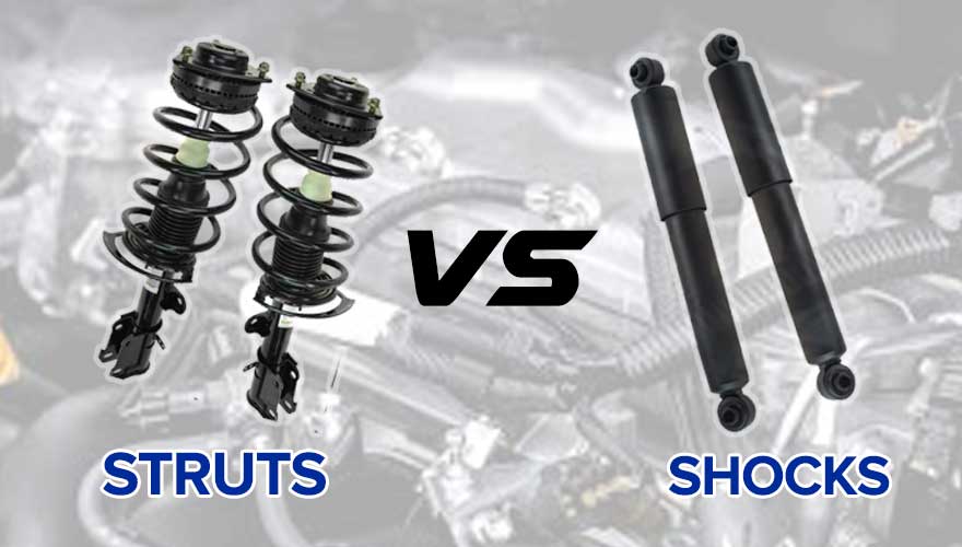 A comparison of struts and shocks