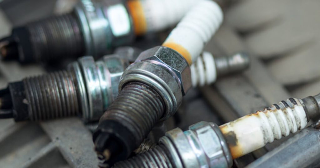 Spark plugs that need to be replaced